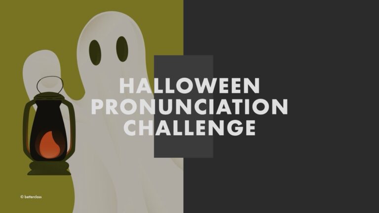 halloween pronunciation esl activity