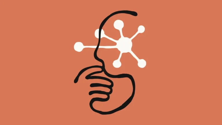 Hand holding an AI network node diagram; ai lesson plan on technology control and the future of artificial intelligence.